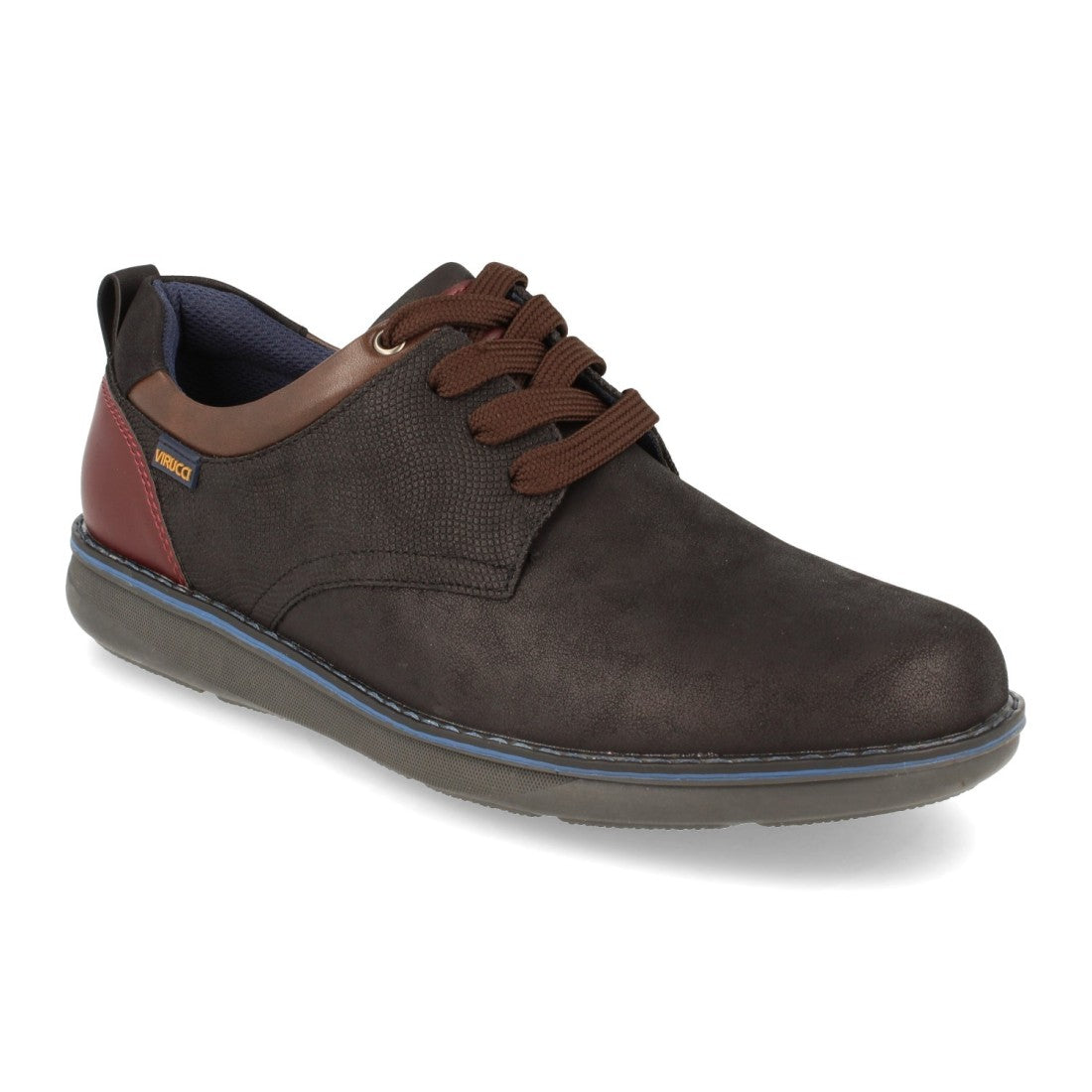 Vimice Zapato de vestir de hombre en negro – estampado con cordones