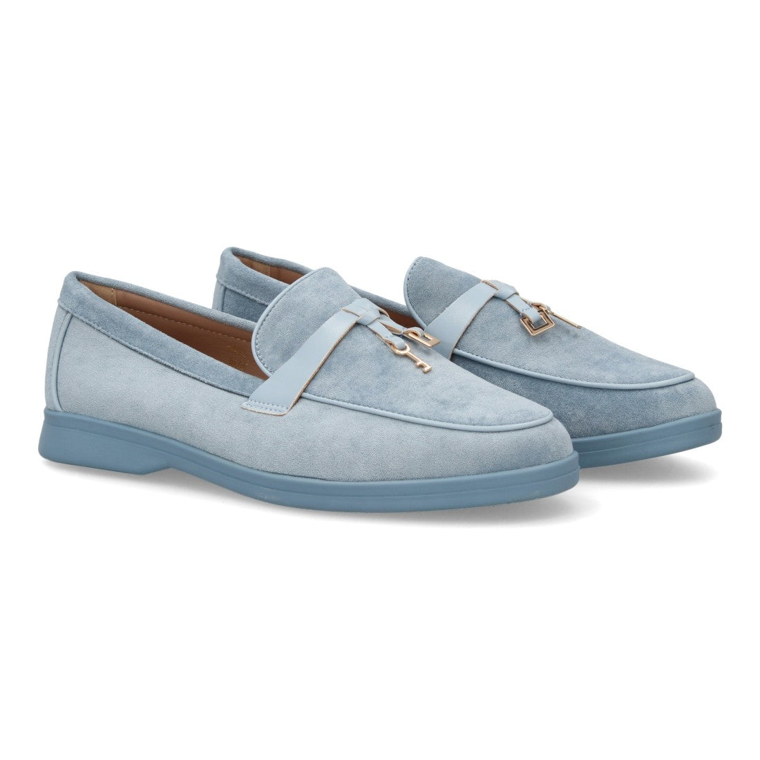 Vimice Mocarín de mujer en azul – elegante y cómodo para el día a día