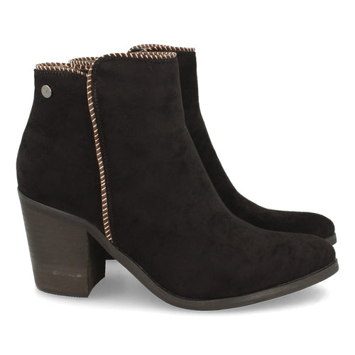 Botines con Tacón Negro · VR1-306