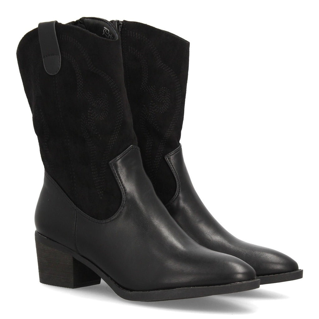 Botas Cowboy Western Negro · YG878