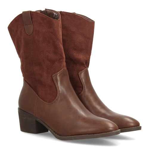 Botas Cowboy Western Marrón · YG878