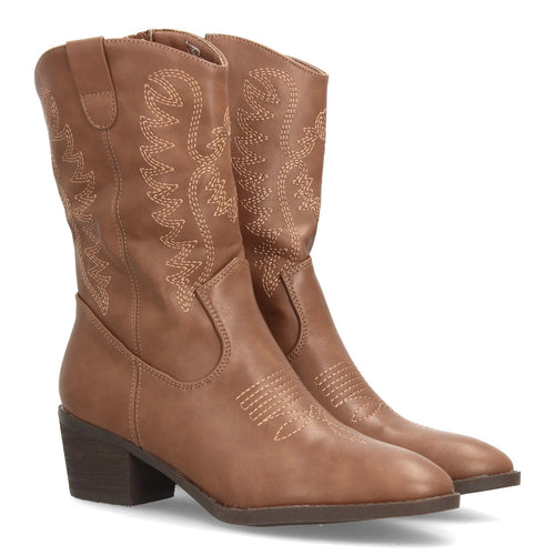 Botas Cowboy Western Caqui · YG867