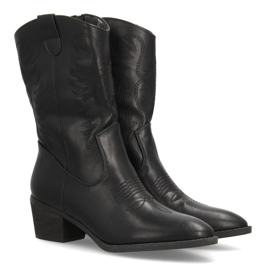 Botas Cowboy Western Negro · YG867