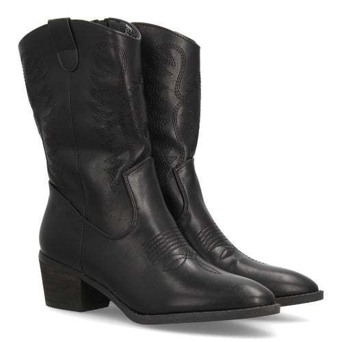 Botas Cowboy Western Negro · YG867