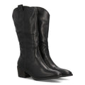Botas Cowboy con Tacón Negro · YG868