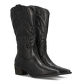 Botas Cowboy con Tacón Negro · YG869