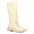 Botas con Plataforma Beige · 2406