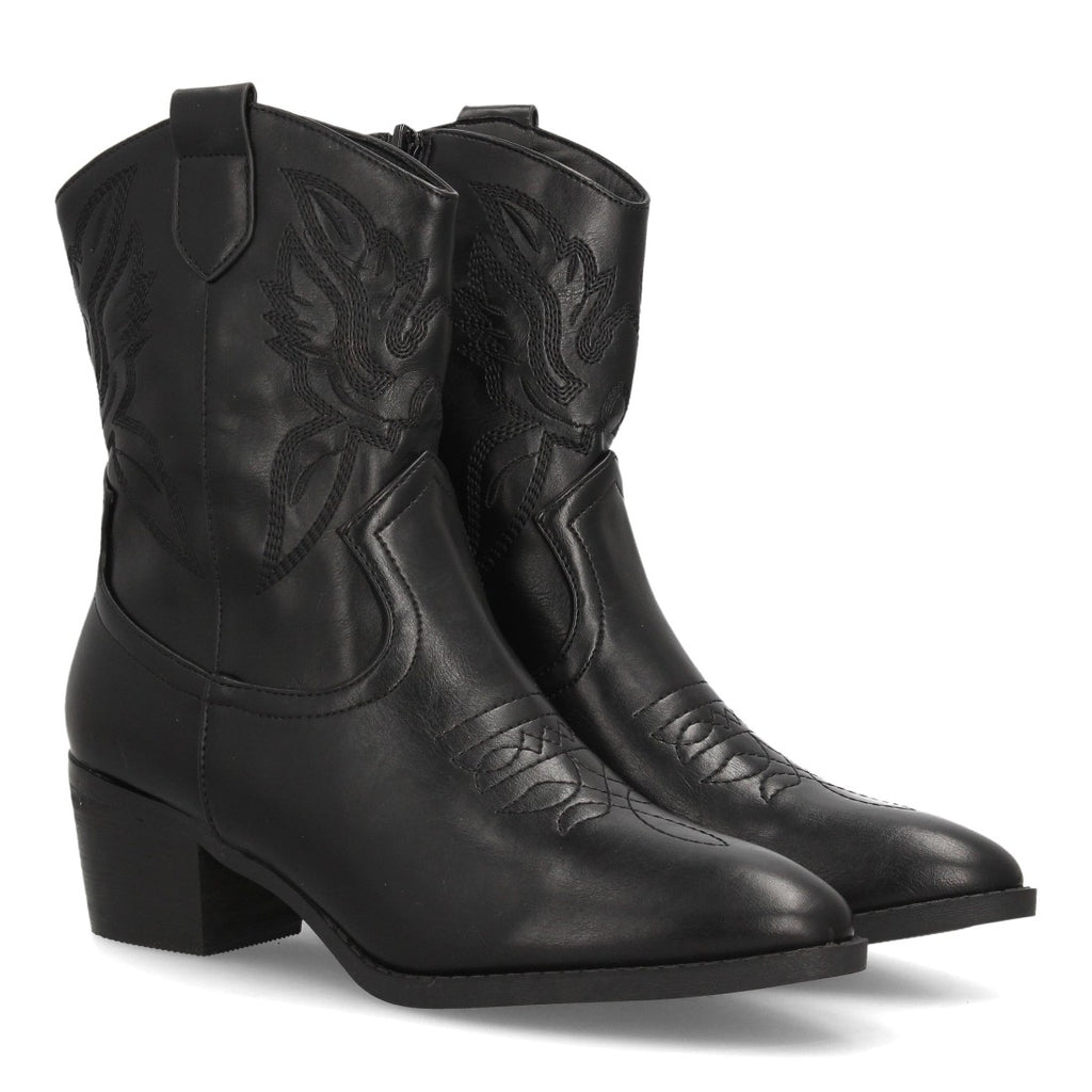 Botas Cowboy Western Negro · YG986