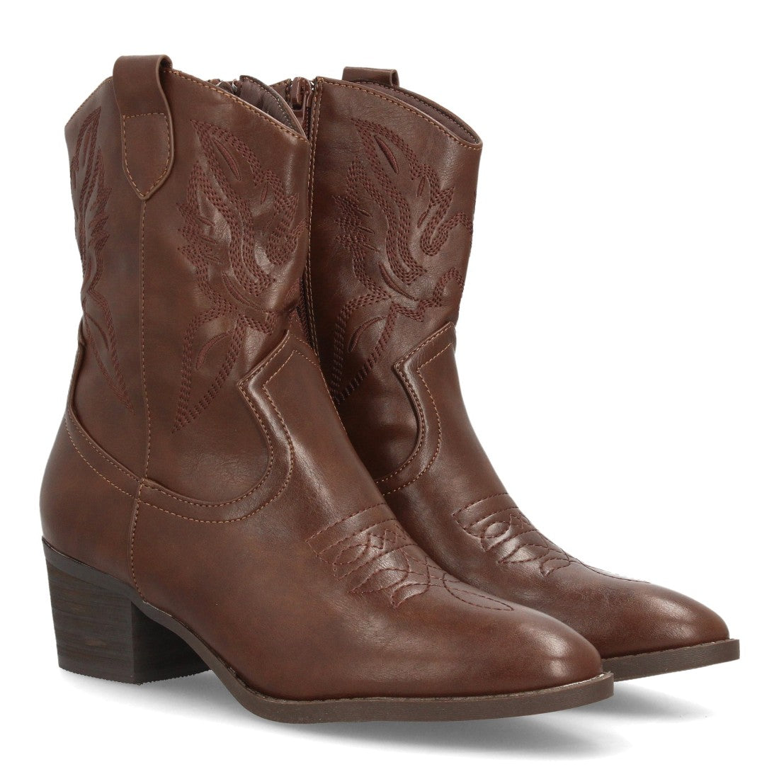 Botas Cowboy Western Marrón · YG986