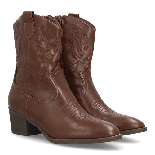 Botas Cowboy Western Marrón · YG986