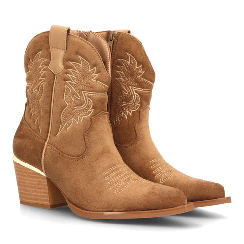 Botas Cowboy Western Camel · VR6-3317