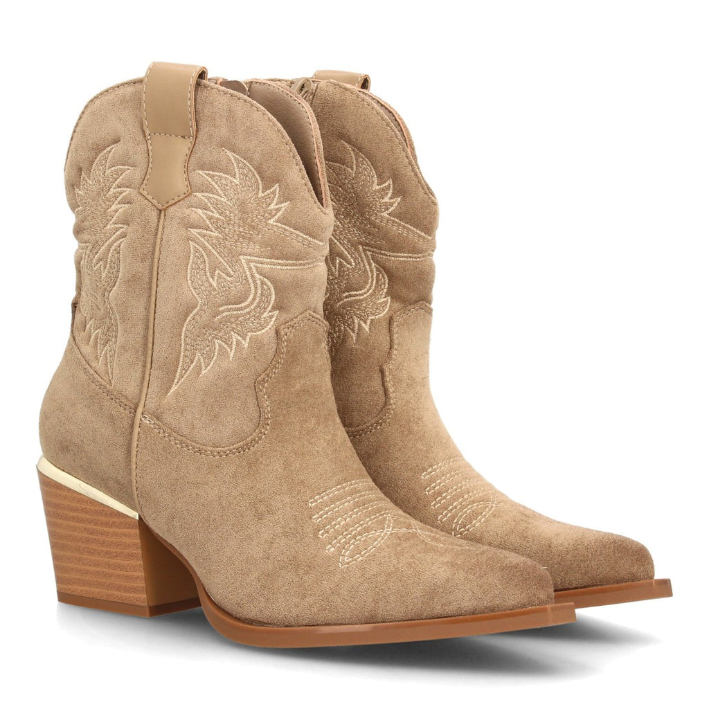 Botas Cowboy Western Caqui · VR6-3317