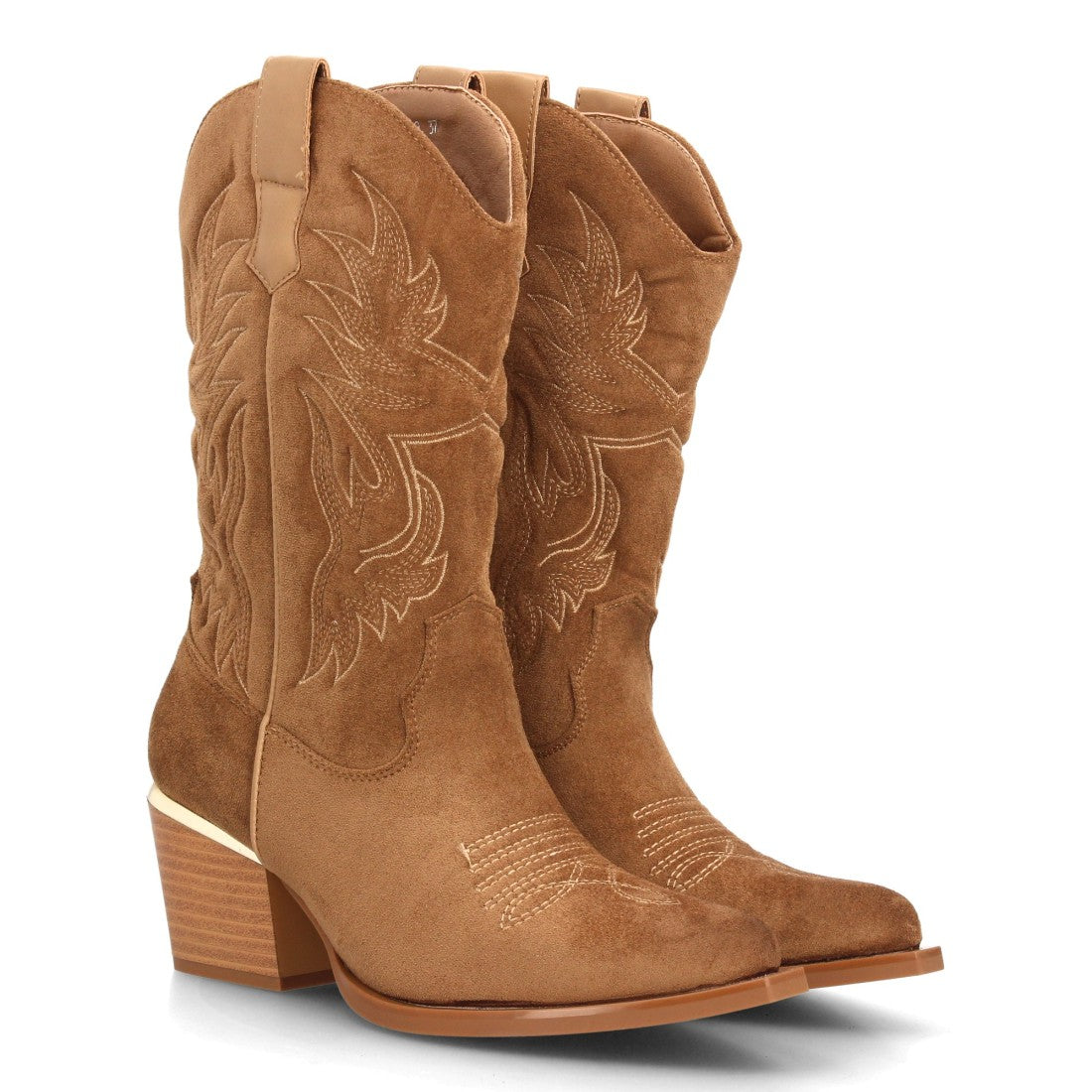 Botas Cowboy Western Camel · VR6-3319