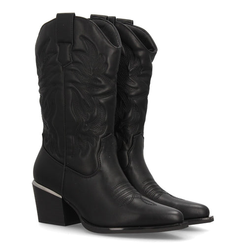Botas Cowboy Western Negro · VR6-3319