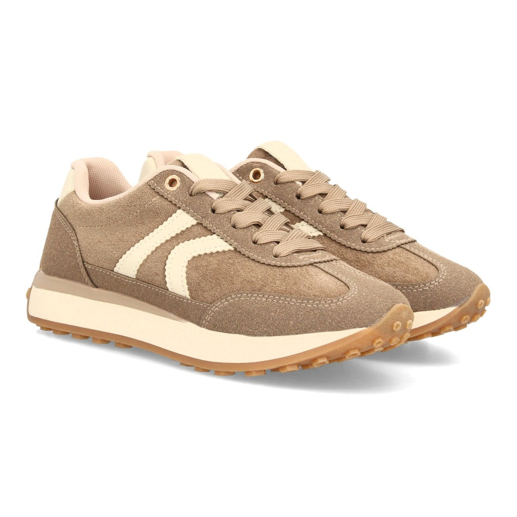 Zapatillas Deportivas con Cordones Caqui · FC-515