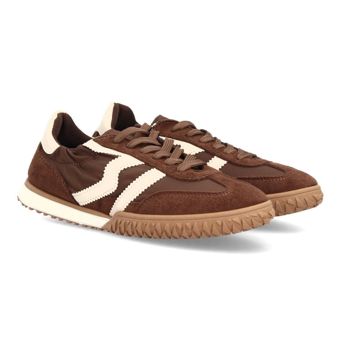 Zapatillas Retro Deportivas Marrón · AF017