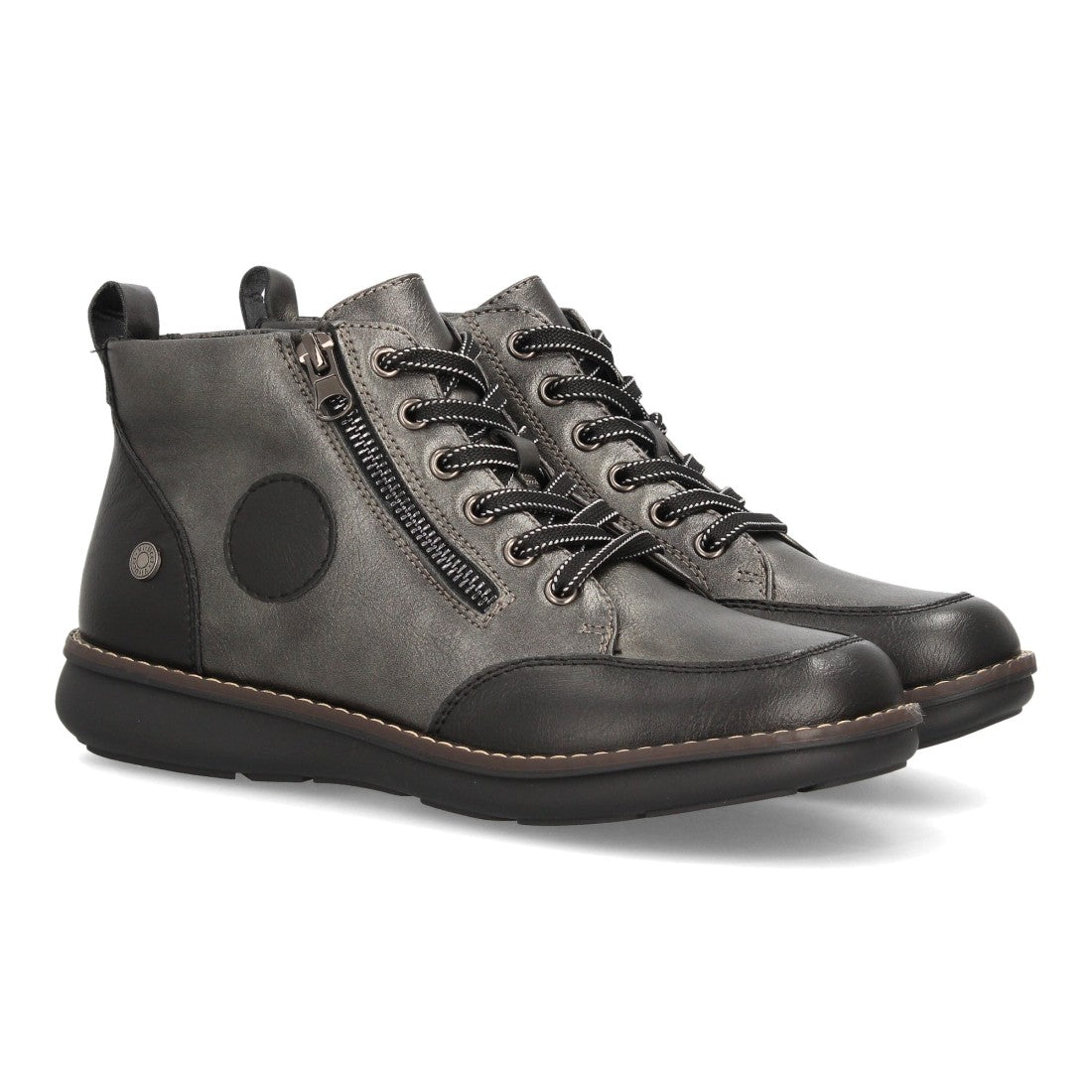 Botines Planas Casual Negro · VR6-3330