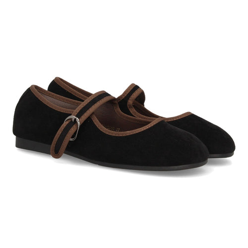 Bailarinas Barefoot Merceditas Negro · VR6-3510
