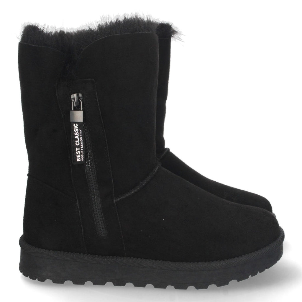 Vimice Zapatilla casual de mujer en negro – cómoda y moderna