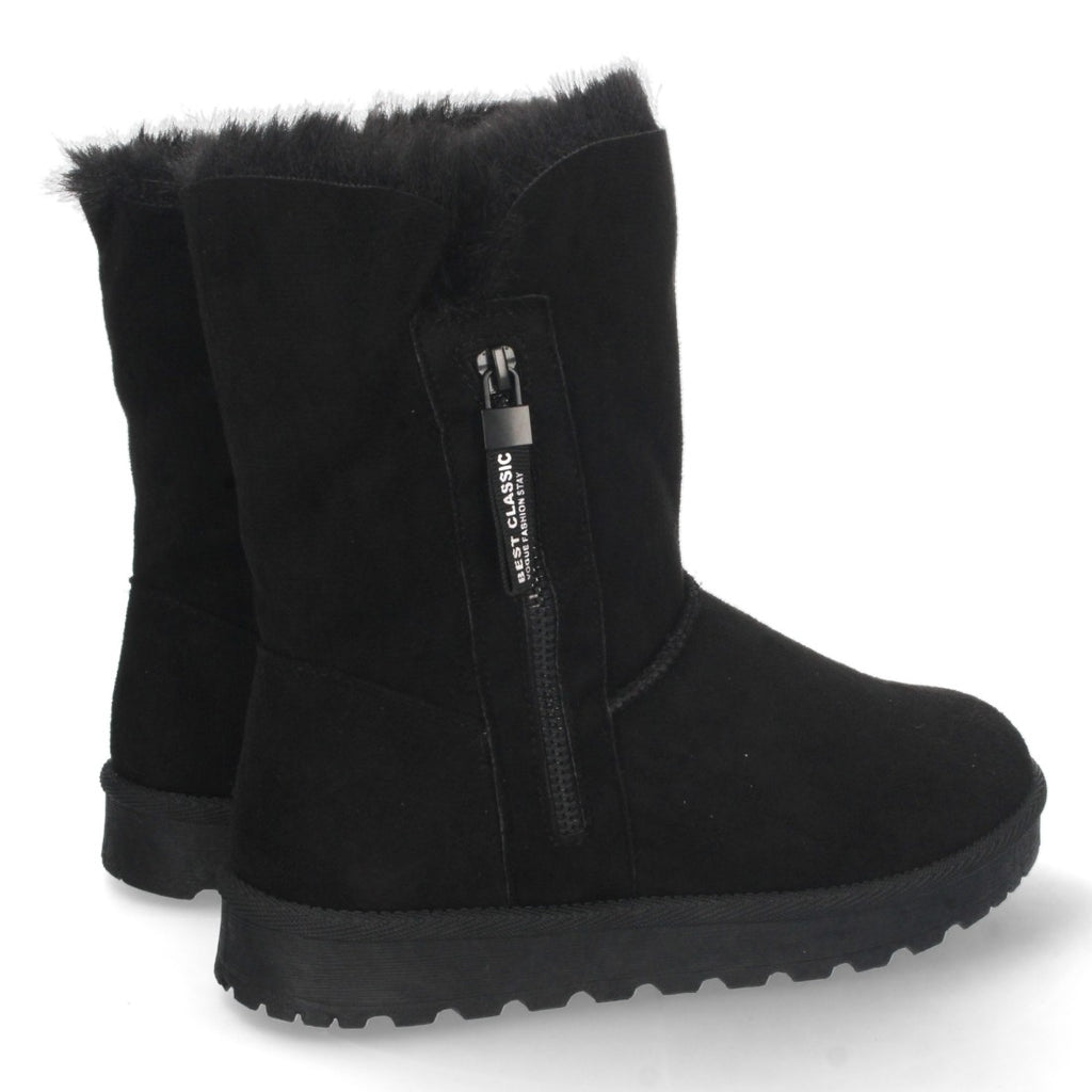 Vimice Zapatilla casual de mujer en negro – cómoda y moderna