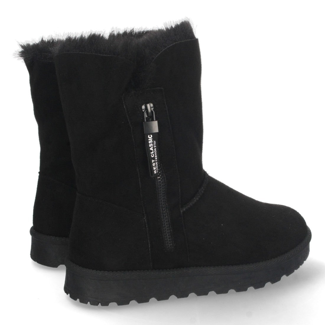 Vimice Zapatilla casual de mujer en negro – cómoda y moderna