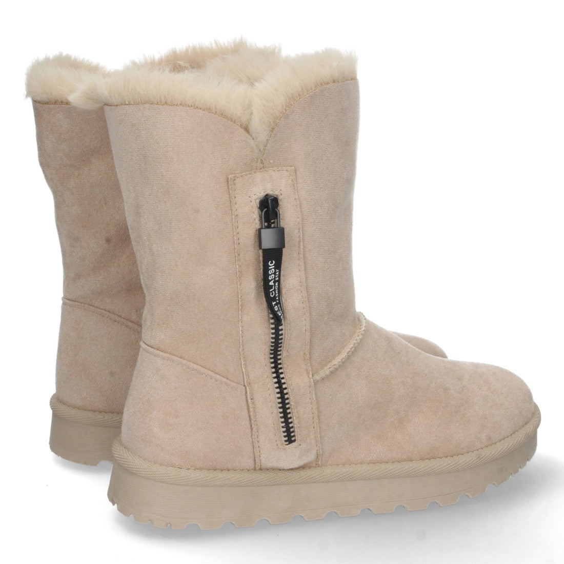 Vimice Zapatilla casual de mujer en beige – cómoda y moderna