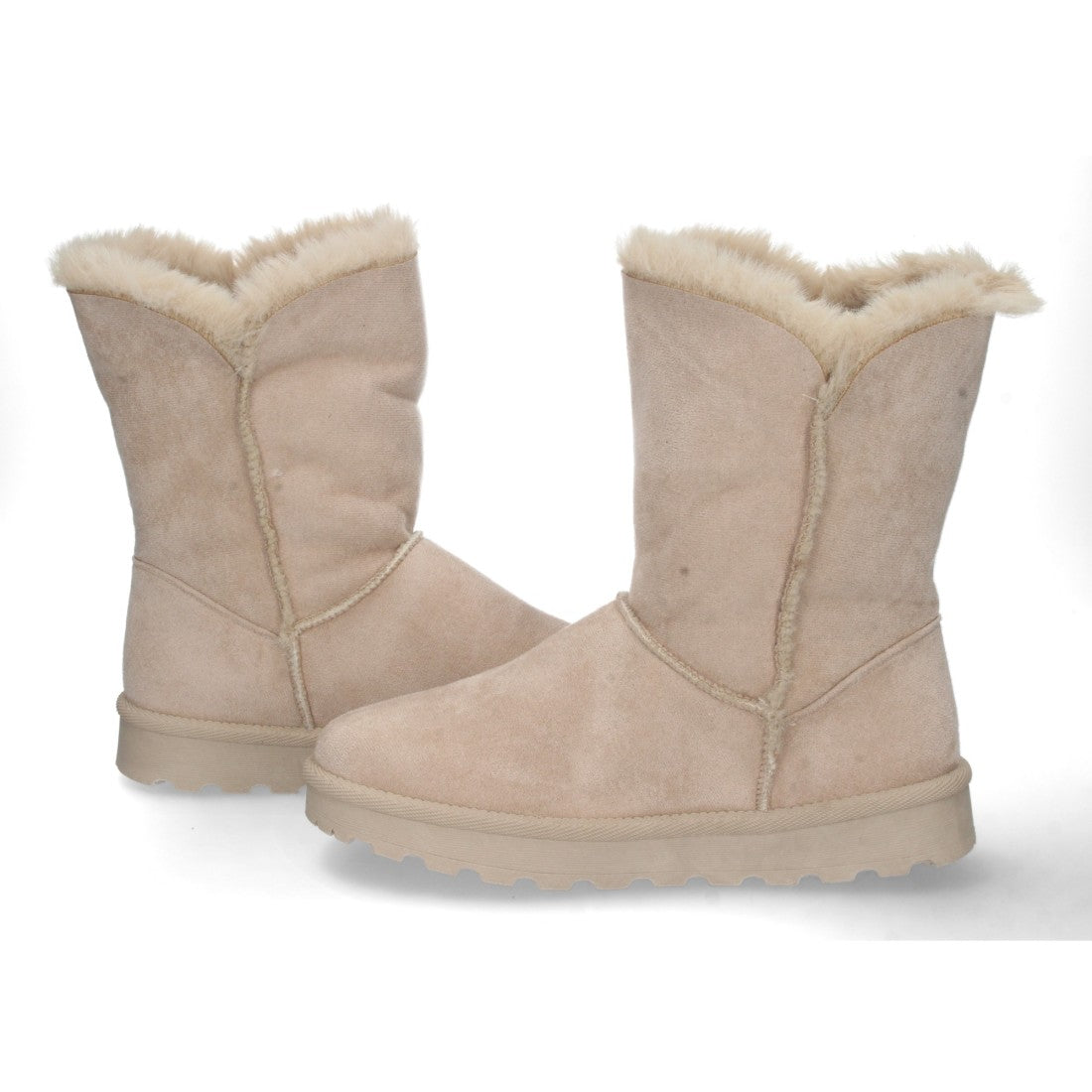 Vimice Zapatilla casual de mujer en beige – cómoda y moderna