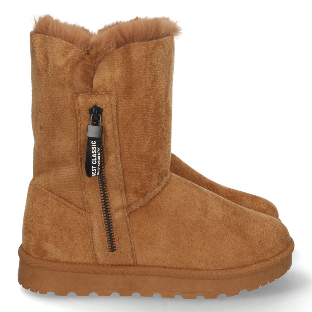 Vimice Zapatilla casual de mujer en camel – cómoda y moderna