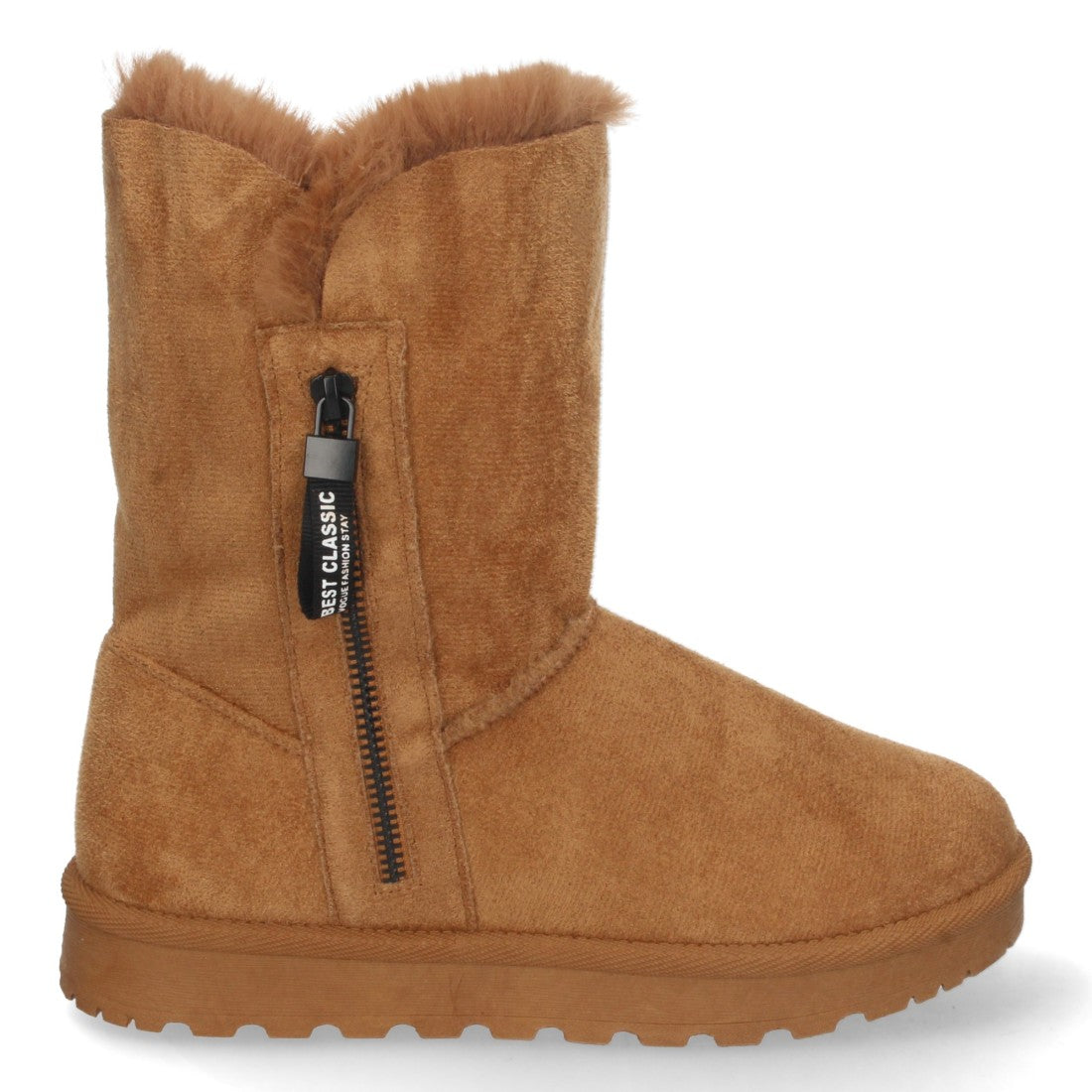 Vimice Zapatilla casual de mujer en camel – cómoda y moderna