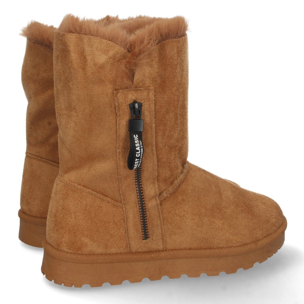Vimice Zapatilla casual de mujer en camel – cómoda y moderna