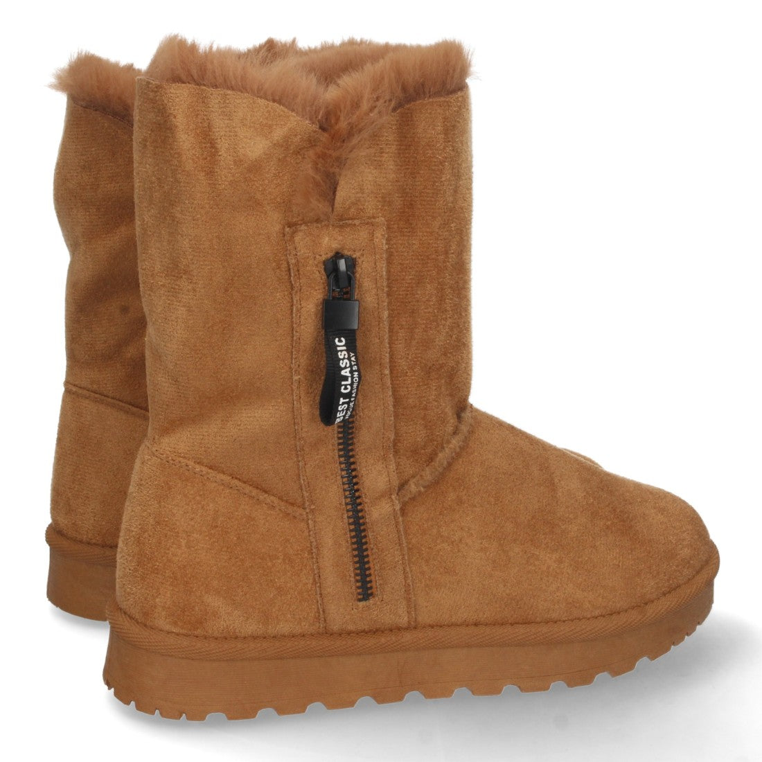 Vimice Zapatilla casual de mujer en camel – cómoda y moderna