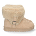 Vimice Botín de mujer en beige – estilo urbano y cómodo