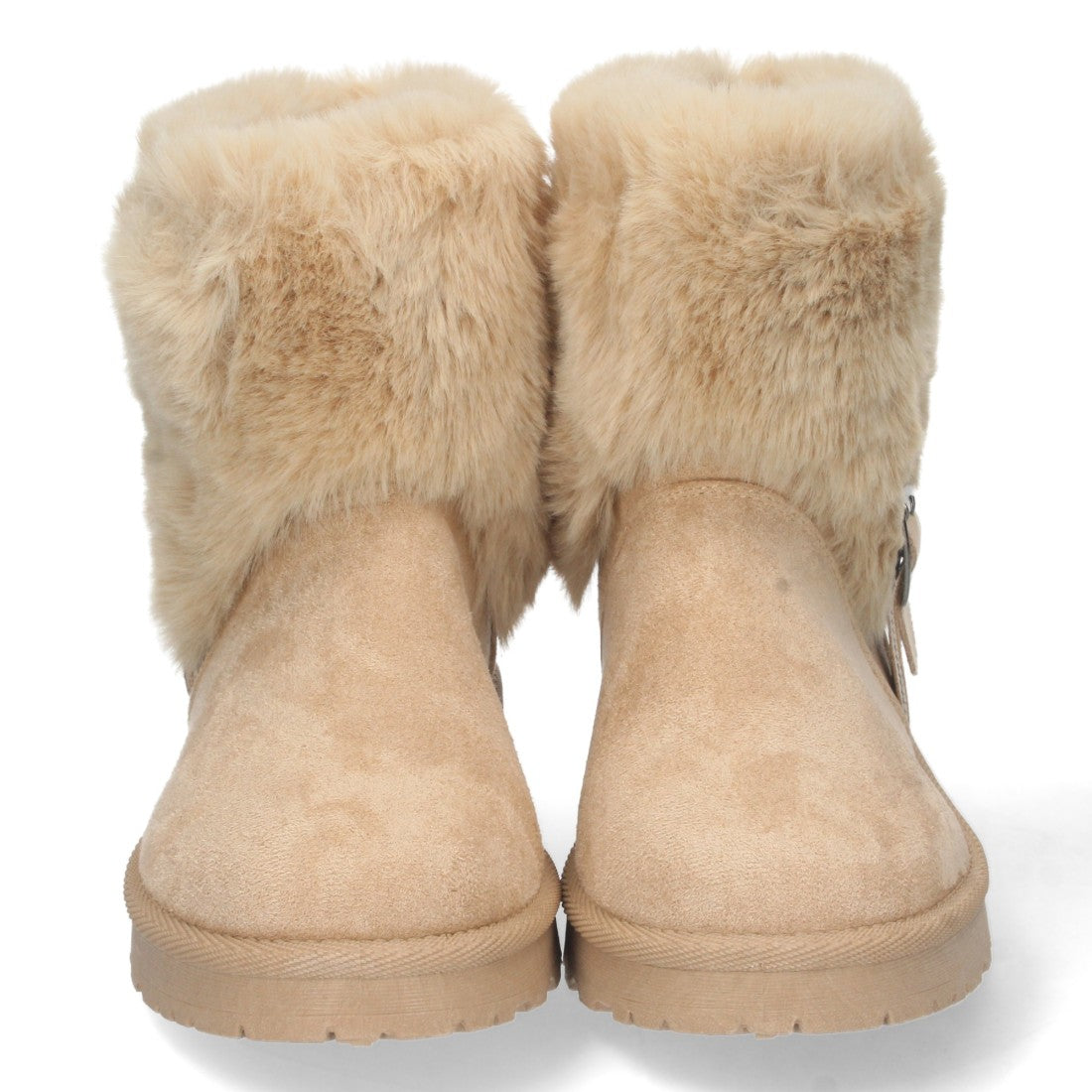 Vimice Botín de mujer en beige – estilo urbano y cómodo