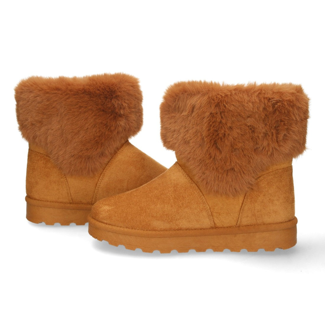 Vimice Botín de mujer en camel – estilo urbano y cómodo